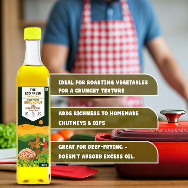 Groundnut oil - 1 lt - Image 3